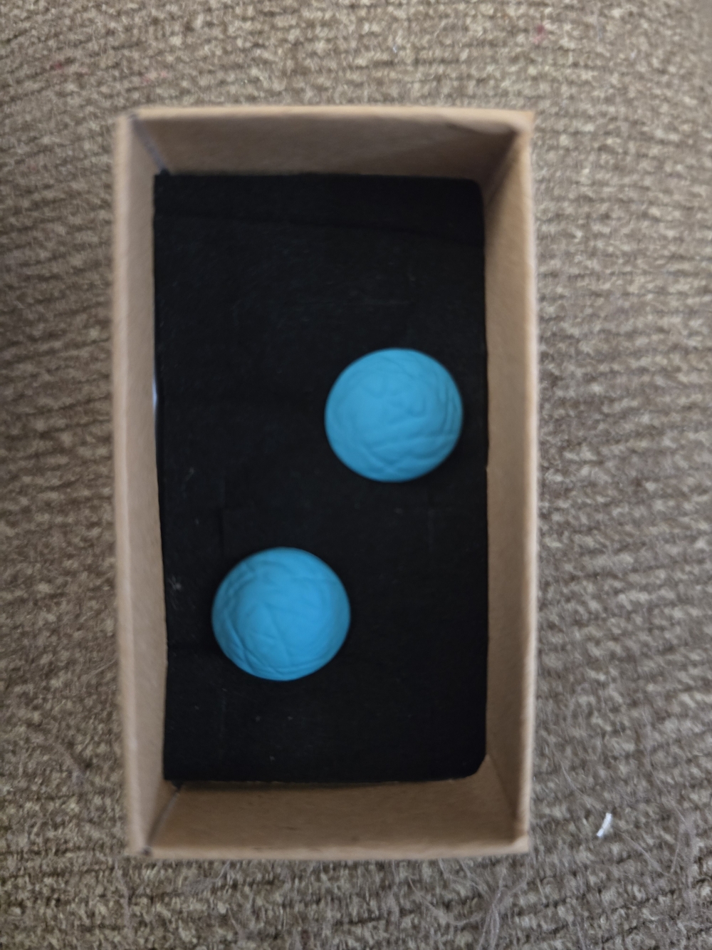 Blue Silicone Massage Balls - Home Games